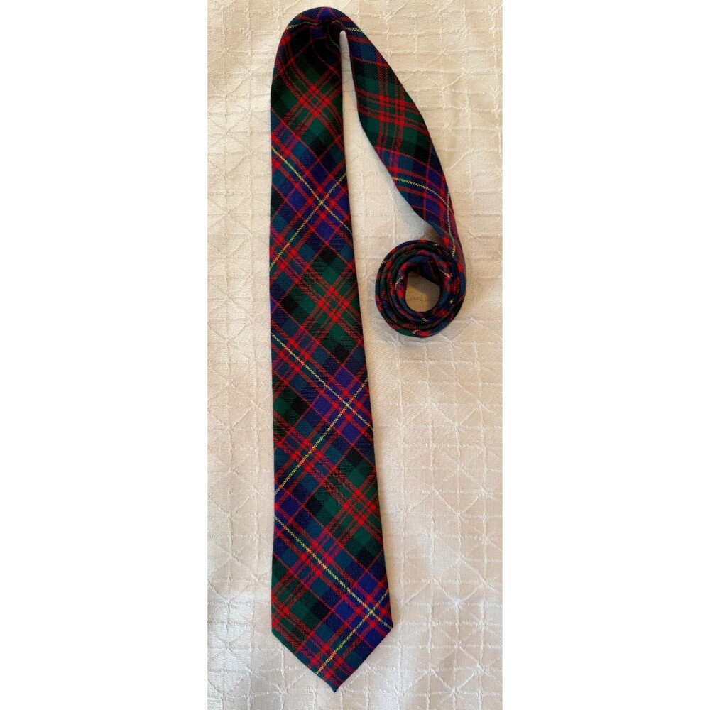 Cameron of Erracht 100% New Wool Tie - Scotland Plaid Clan Tartan- SKU 101